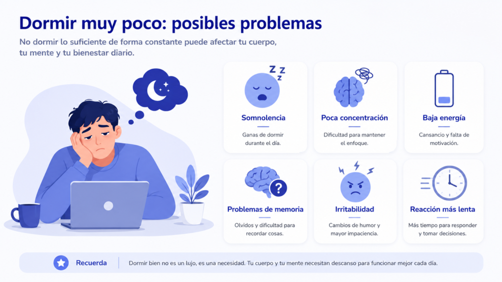 Sueño Polifásico: Qué Es y Cómo Empezar Posibles riesgos de dormir muy poco y efectos de la falta de sueño