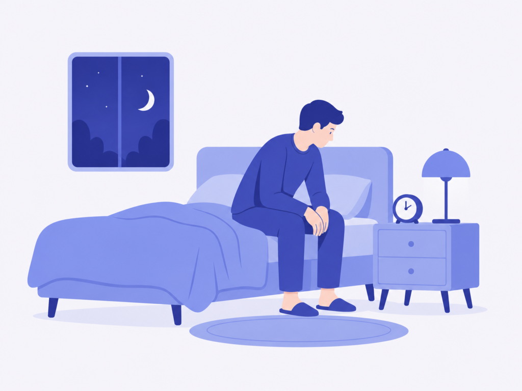 ¿A Qué Hora Debo Dormir? Calcula tu Hora Ideal Persona relajándose antes de dormir a su hora ideal para dormir